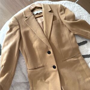 Hobbs London Tilda Wool Coat in Camel (US 4/S)